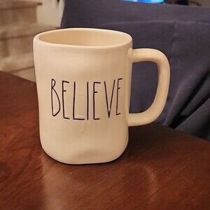 Rae Dunn "Believe" Mug